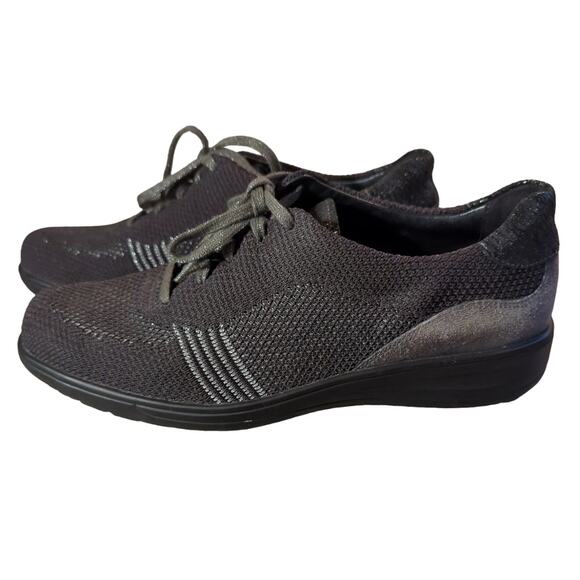 Solidus Heaven Soliknit Anthracite Lace Women's Sz 6 Black w/ Silver accents NEW - Picture 2 of 8